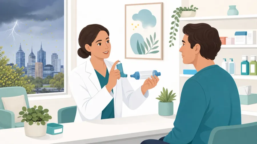 Get an asthma inhaler technique check in Melbourne